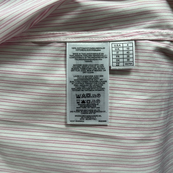 Brooks brothers dress shirt NWOT - Picture 7 of 7